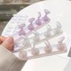 5Pcs False Nail Tips Practice Training Stand Holder Base Aurora Acrylic Nail Art