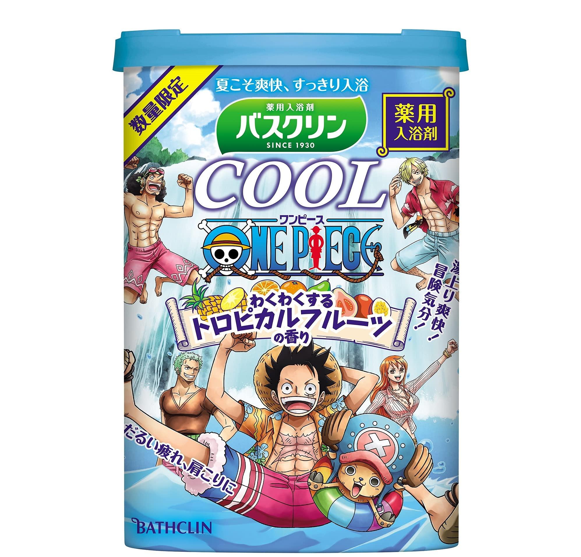 

Bathcrinkle One Piece Collaboration Design Bath Exciting Tropical Fruit 600g [Quasi-drug] Additives, Scent, (x 1)