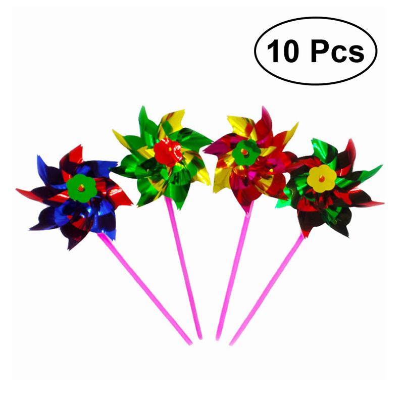 Plastic Wind Spinner Lawn Windmill Party Pinwheel for Kids Toy Patio Lawn /&