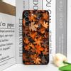 Hand-Painted Autumn Maple Leaf Phone Case for Motorola Moto Edge 50 Fusion 40 30 Neo G34 E14 G75 G85 G54 Pro 5G Soft Cover Art