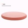 MUJI-Style Tatami Round Memory Foam Seat Cushion - Breathable, Solid Color, Tie-On for Office Chair