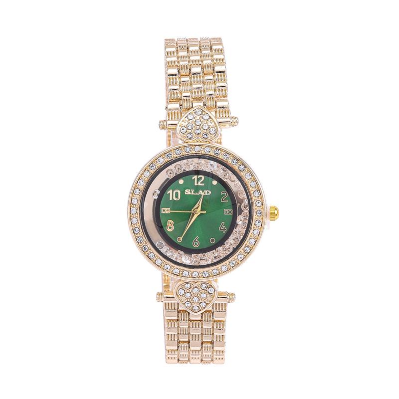 

Diamond-Encrusted Fashion Women S Watch Light Luxury High-End Versatile Bracelet Watch Exquisite Retro Light Luxury Quartz Watch Women