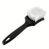 Car Tire Brush - Soft Bristles Long Handle Wheel Hub Cleaner for Auto Cleaning