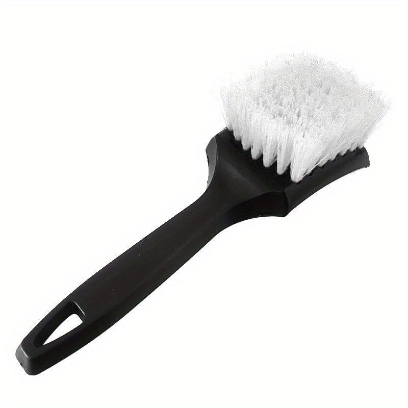 Car Tire Brush - Soft Bristles Long Handle Wheel Hub Cleaner for Auto Cleaning
