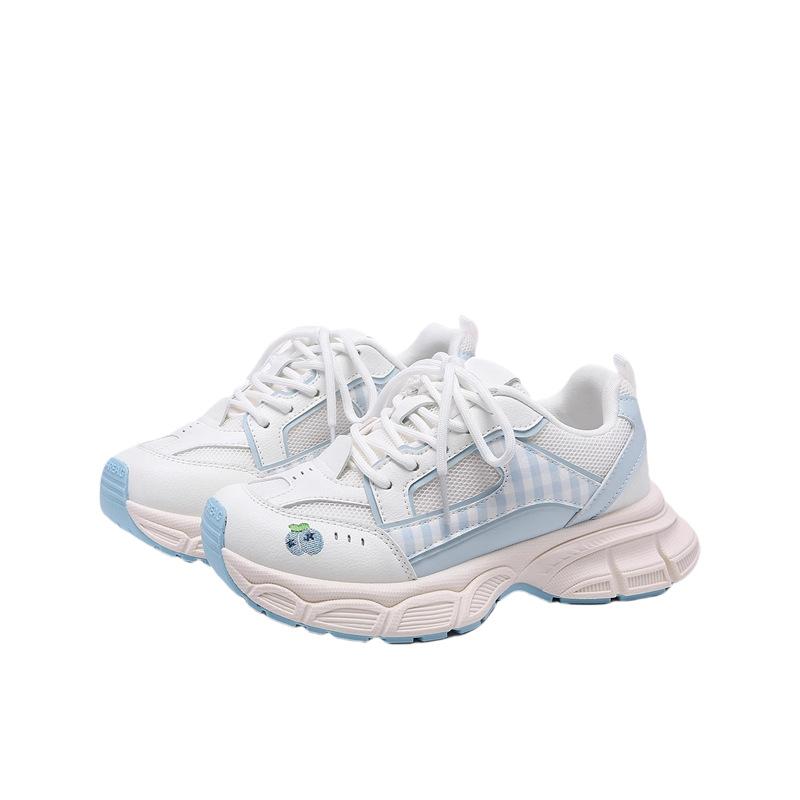 

Summer mesh breathable dad shoes women s 2025 new original niche lightweight thick-soled fashion foreign casual shoes 35