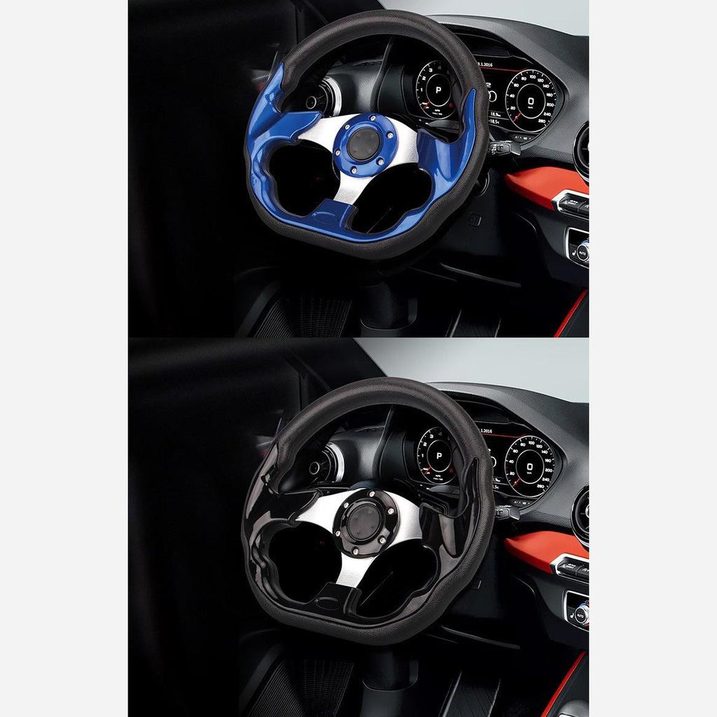 Universal Racing Steering Wheel, suitable for 13-inch steering wheels, ideal for modified and racing cars.