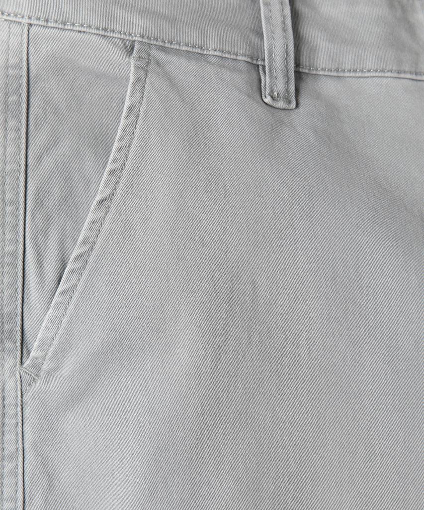 PANICALE Grey Washed Cotton Chino Pants
