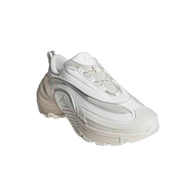 Adidas Wonder Runner Turbo Comfortable Versatile Low-Top Training Long-Distance City Commuting Running Shoes Unisex Sneakers White JS3743