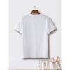 European Sizes Fashion Casual Men'S Letter Print T-Shirt