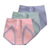 3 Piezas Ropa Interior de Cintura Alta para Mujer Tallas Grandes Braguitas Lencería Calzoncillos Grandes Cómodos Pantalones Cortos XL 2XL 3XL 4XL 5XL 6XL