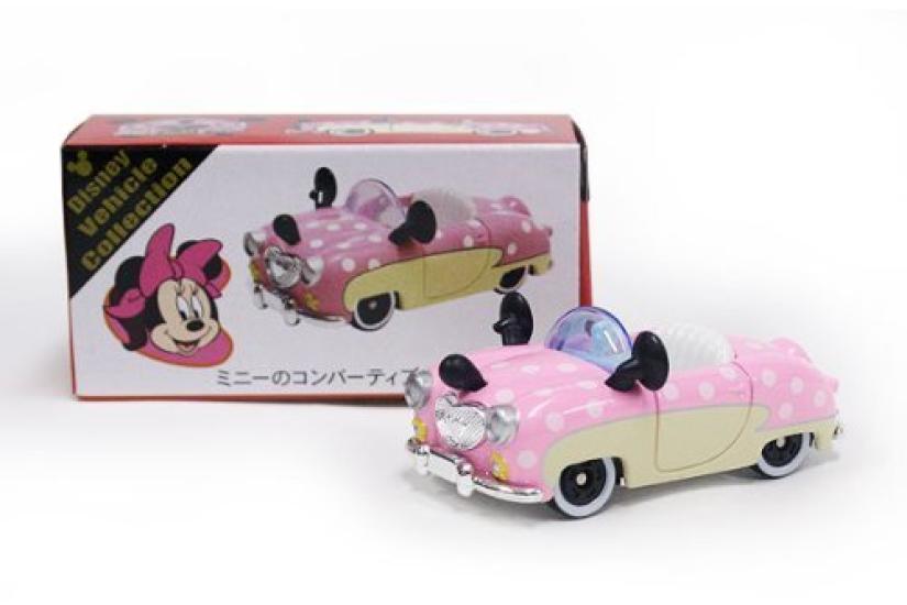 TOMY Tomica Disney vehicle collection Disney Resort Minnie Convertible [Original Tomica] "Tokyo Limited"
