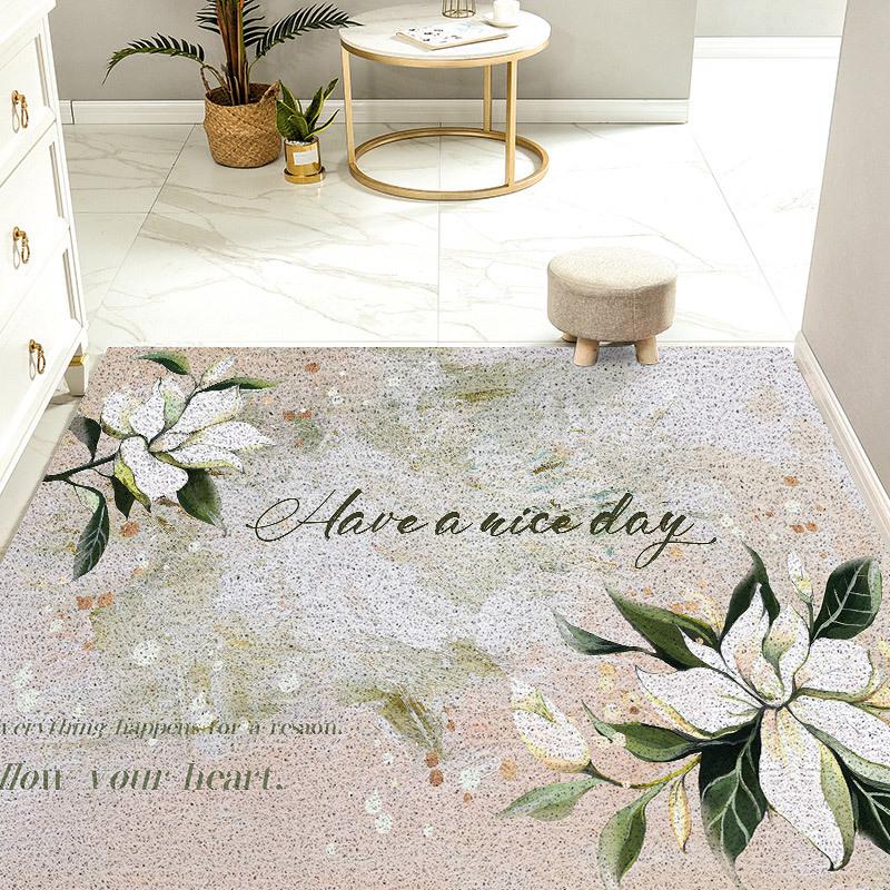

Entrance Carpet Soft Furry Bedside Rug Living Room Front Carpet Non-slip Bedroom Decoration Mats 60X90cm