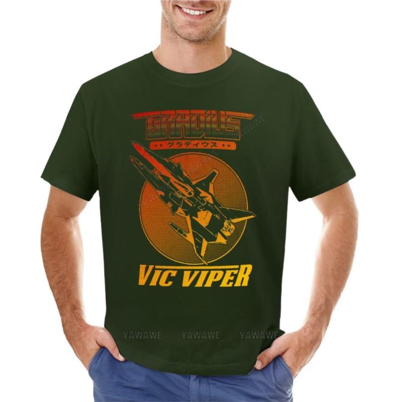 man t-shirt o-neck top teeshirt Vic T-Shirt man clothes boys animal print shirt Men's t shirts