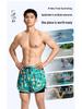 Men's Plus Size Anti-Embarrassment Swim Trunks Boxer Briefs and Swim Gear Set