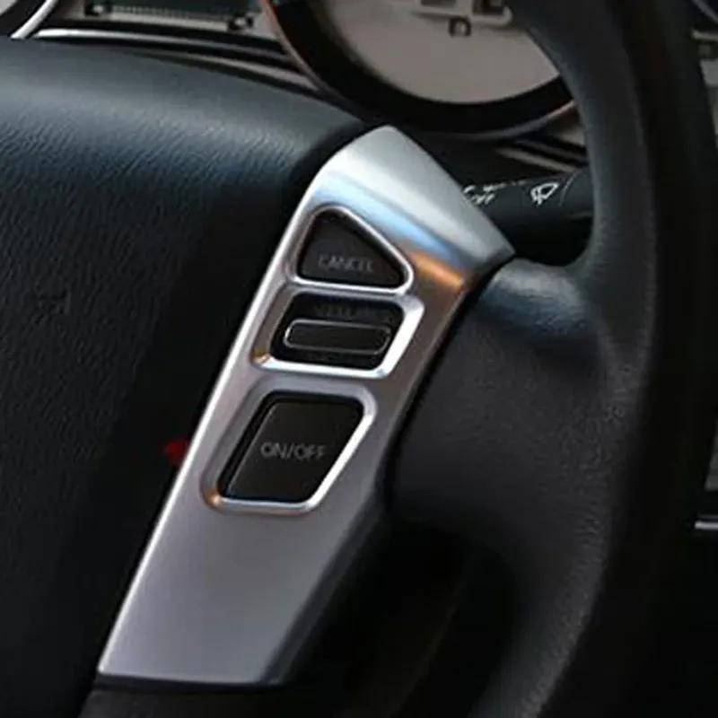 For Nissan Armada Patrol Royale QX80 Y62 2016 2017 2018 Matte Car Steering Wheel Panel Cover Trim Interior Mouldings Accessories