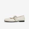 BASTO Lambskin Mary Jane Shoes Women's Small Leather Shoes