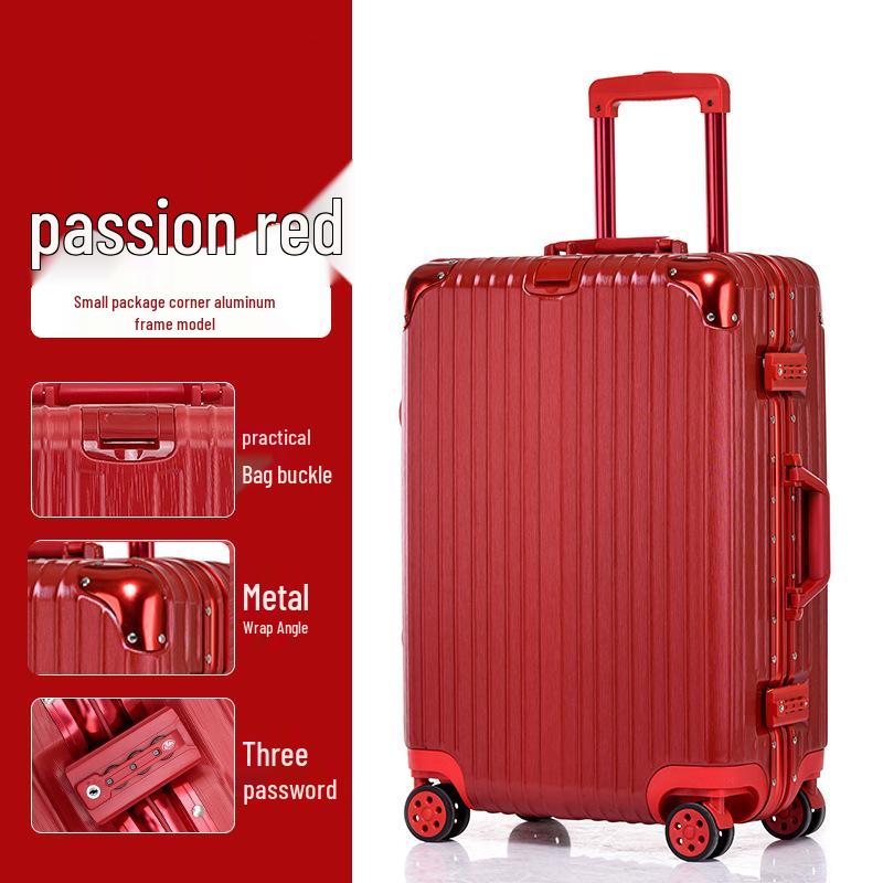 

Сверхлегкий 20-дюймовый чемодан-тележка с алюминиевой рамой и универсальными колесами для путешествий 20 inches