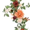 Silk Flower Swag for Elegant Wedding Display