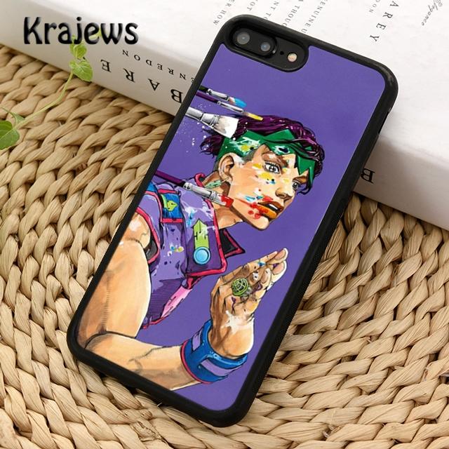 Krajews Rohan JoJo's Bizarre Adventure Soft Phone Case For iPhone 14 5 6s 7 8 Plus X XR XS 11 12 13 Pro Max Samsung S21 S22ultra