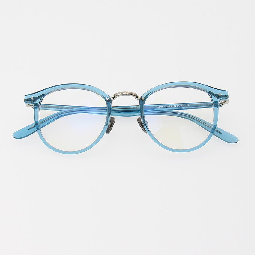 Japanische Brille Rundes Gestell Retro, Zhongjin Brille, Reintitan