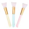 Silicone Face Mask Brushes, Facial Mask Brush Skin Care Beauty Tool Silicone Cosmetic Brush Mud Mask Brush Diy Makeup Tool (multi Color-3 Pack)