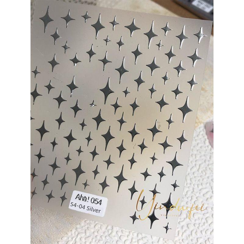 

Popular Online Black Champagne Gold Little Star Nail Sticker AHA54-04 Star Sticker