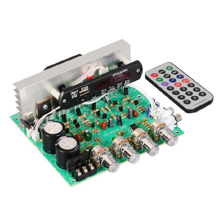 

Bluetooth-compatible 2.1 Amplifier Multifunctional Amplifier Board DX-2.1 AC18-26V 80W+80W+80W 20Hz-30KHz Frequency 1