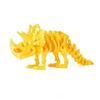 1 Pcs 3D Printed Skeleton Triceratops Dinosaur Articulated Action Figure Model For Gifting, Home Decor