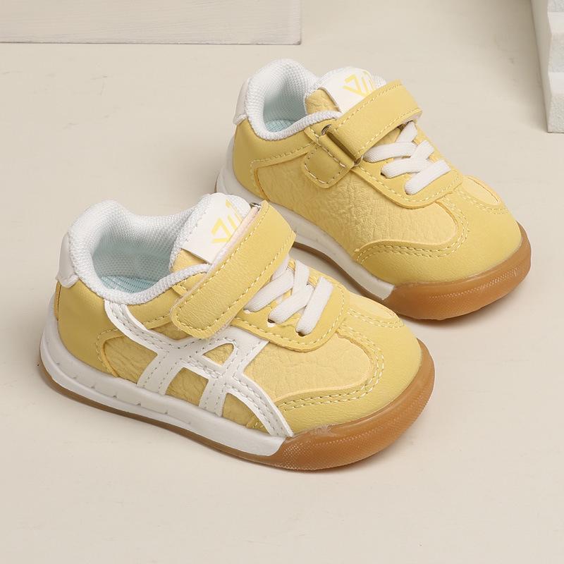 

2025 Soft Sole Baby Walker Shoes for Boys & Girls (0-2 Years) - Spring/Autumn/Winter Size 19 (13.5cm)
