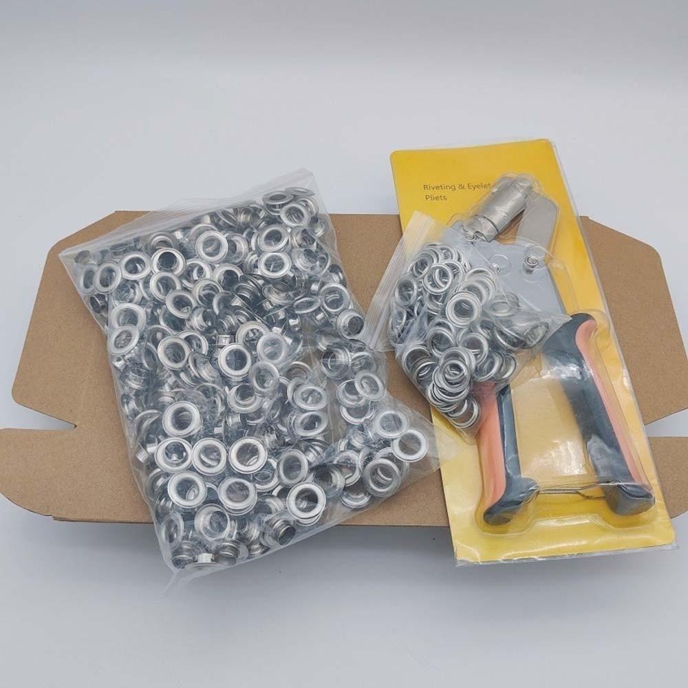 With Grommets Eyelet Setter Hand Press Manual Puncher Portable Hole Punch Pliers  Cardboard