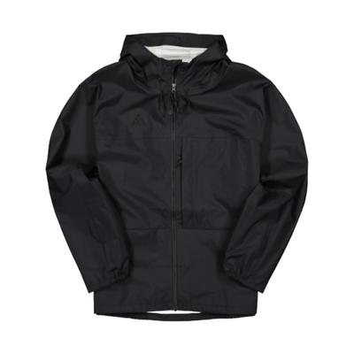 Logo Zip-Up Hooded Long Sleeve Jacket Men Jackets Black BQ7341-013