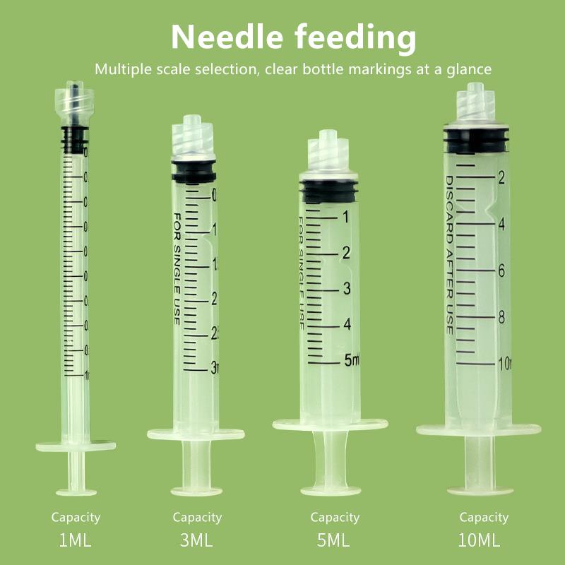 1Set Born Pet Feeding Bottle Kit Pet Medication Dispenser Kitten Feeding Device Feeding Silicone Nipple Born Pet Supplies