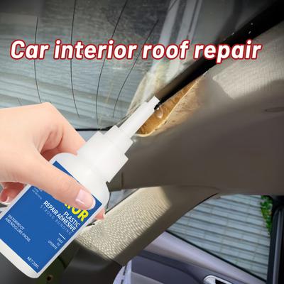 Professional Car Roof Repair Glue - Strong Adhesive, Quick-Drying, Waterproof and Heat-Resistant, Car Interior Renovation Tool, No-Dis