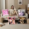 Kpop A-AespaS-K-Karina Kissenbezug Quadratisch Beidseitig bedruckt Kissenhülle Für Sofa Heim Schlafzimmer Deko Geschenk