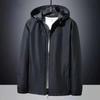 Herren Koreanischer Stil Kapuzen-Windbreaker - Frühling/Herbst Übergröße Freizeitjacke für Paare