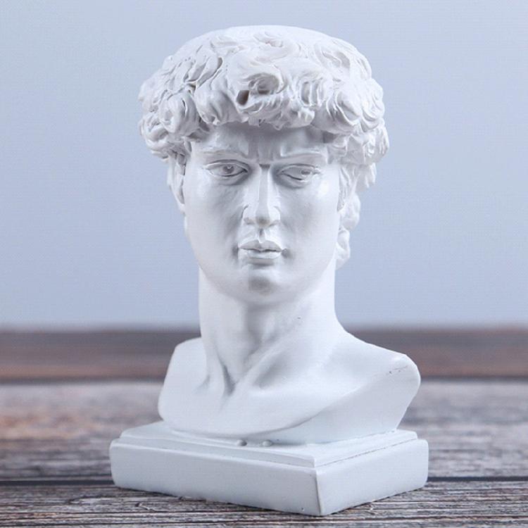Desk Decorations Resin Ornament Pencil Holder Suitable for Restaurants and Homes