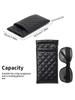 1Pack Universal Glasses Case For Men Women Fashion Pvc Eyeglasses Pouch Sturdy Lightweight Design Suitable Genders Daily