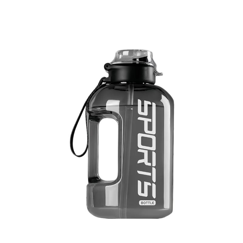 

Спортивная бутылка для воды большой емкости 1200 мл с трубочкой, герметичная, пластиковая, для питья, для активного отдыха, путешествий, походов, спортзала, без Бисфенола А