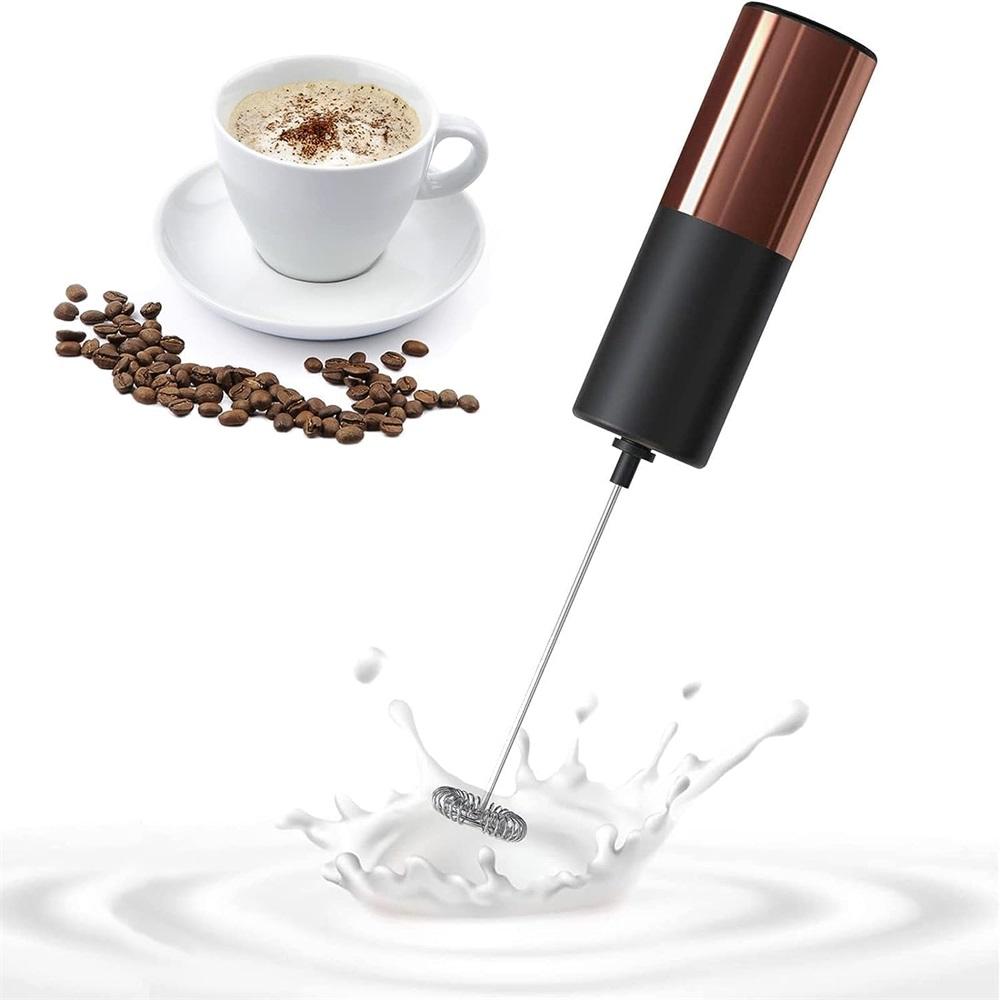 Compre Hand Frother for Coffee, Automatic Milk Foam Maker, Rose