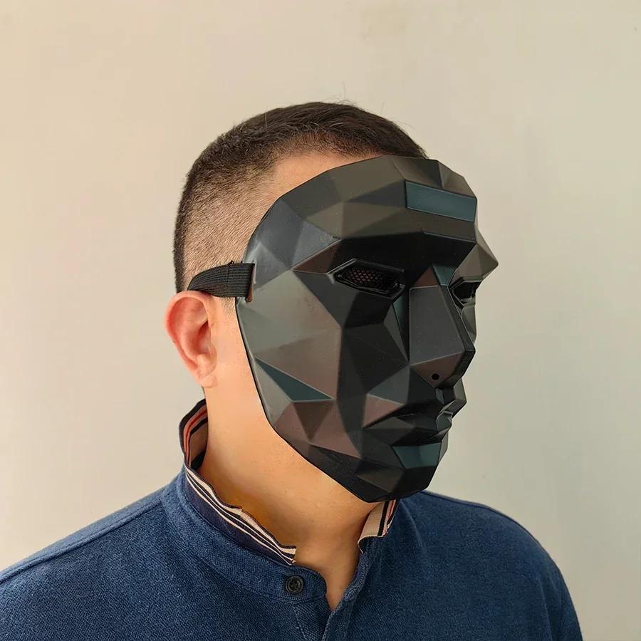 3D Cat Face Mask For Halloween Cosplay - Special Shape Party Mask, Festival Decoration, Costume Accessories