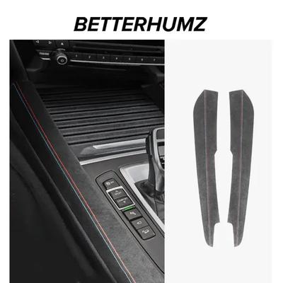 Für BMW X5 F15 Aus Alcantara Mittelkonsole Schalthebel Seitenverkleidungsleisten Performance Aufkleber Auto Innenzubehör