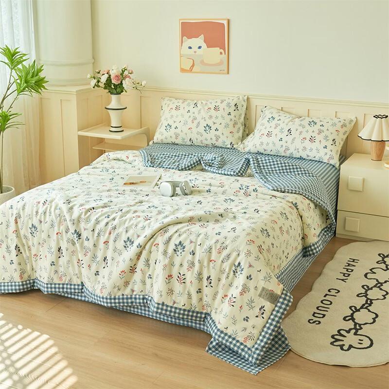 Yalu  Half-Acre Flower Field  Xinjiang Cotton Summer Quilt