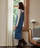 ZEROSTREET [2Tipi] Salopette di Jeans Vestito / Blu