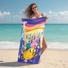 1Pc Adventure Time Characters Beach Towel Microfiber Beach Towel Thin Absorbent For Beach Swimming Yoga Bath Sports 0917150