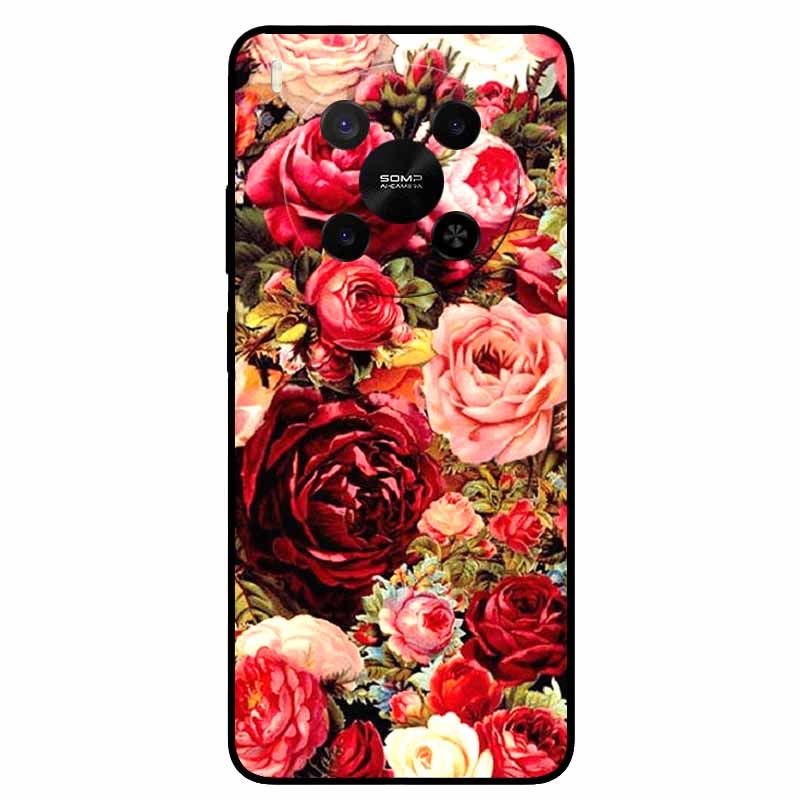 Cover For ZTE Blade V70 Max / Nubia V70 Max Black TPU Silicone Back Cover Animal Covers For ZTE Blade V70 Max Case For V70 Max