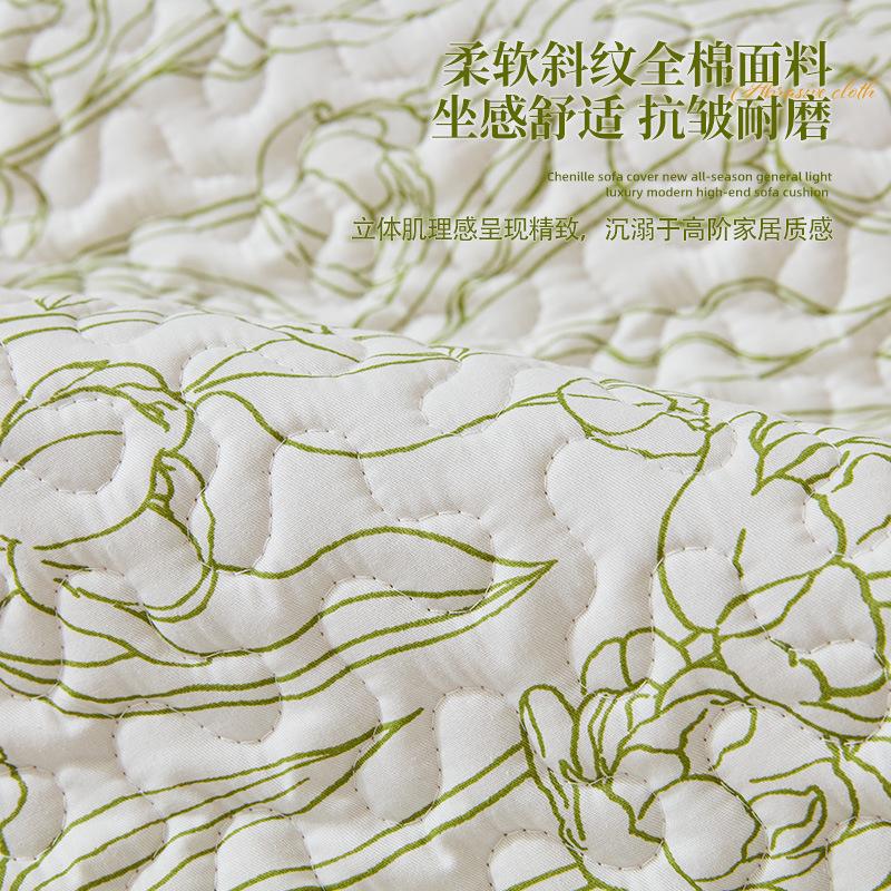 Nový Retro Pastorální Potah na Pohovku Univerzální pro Všechna Roční Období Bavlněný Polštář na Pohovku Okenní Polštář Potahy na Křesla Domácí Dekorace