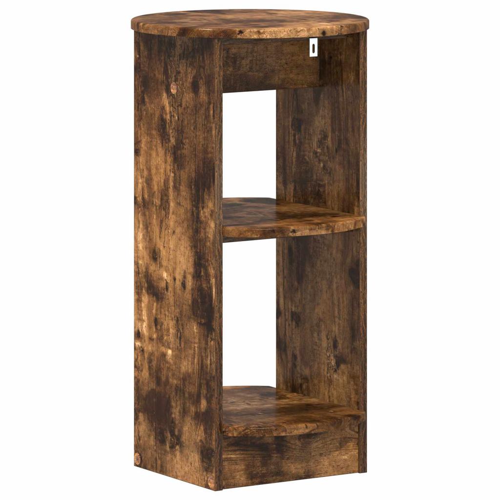 Side Cabinet Smoked Oak 40 x 40 x 75 cm Particleboard