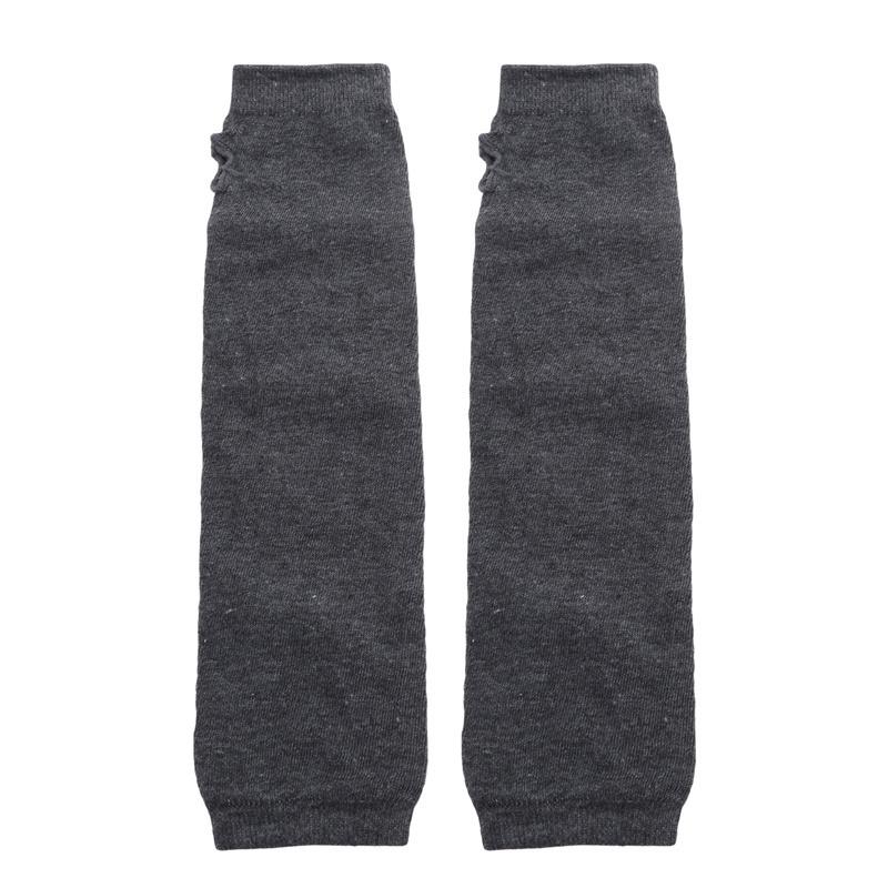 Damenhandschuhe Halbfinger Herbst und Winter Langer Stil Armstulpe Offenes Strickmuster Wolle Weich Bequem Damenhandschuhe