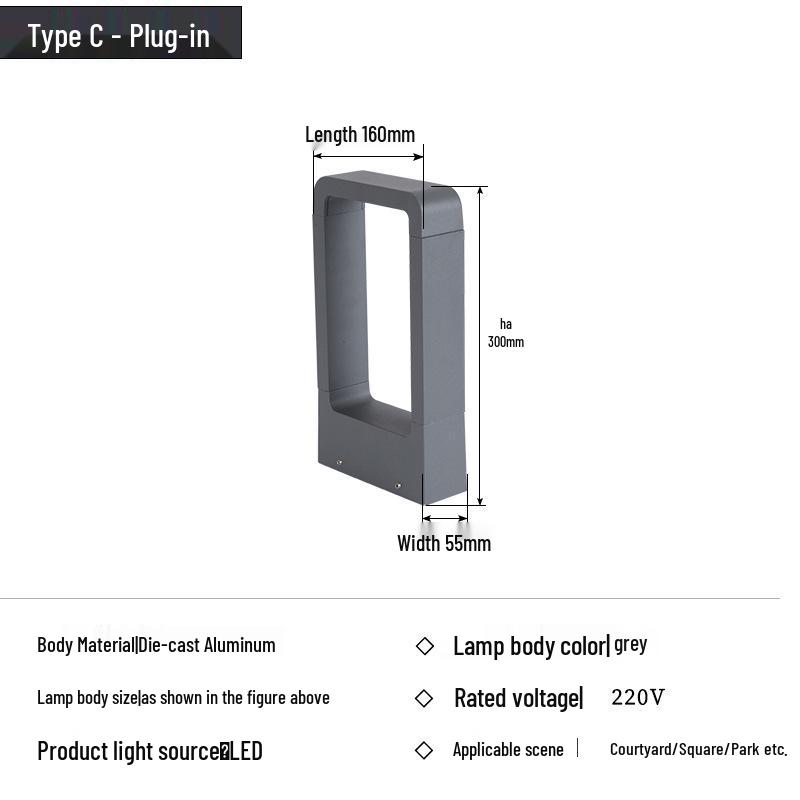 Waterproof Solar Landscape Lights for Outdoor Gardens and Lawns