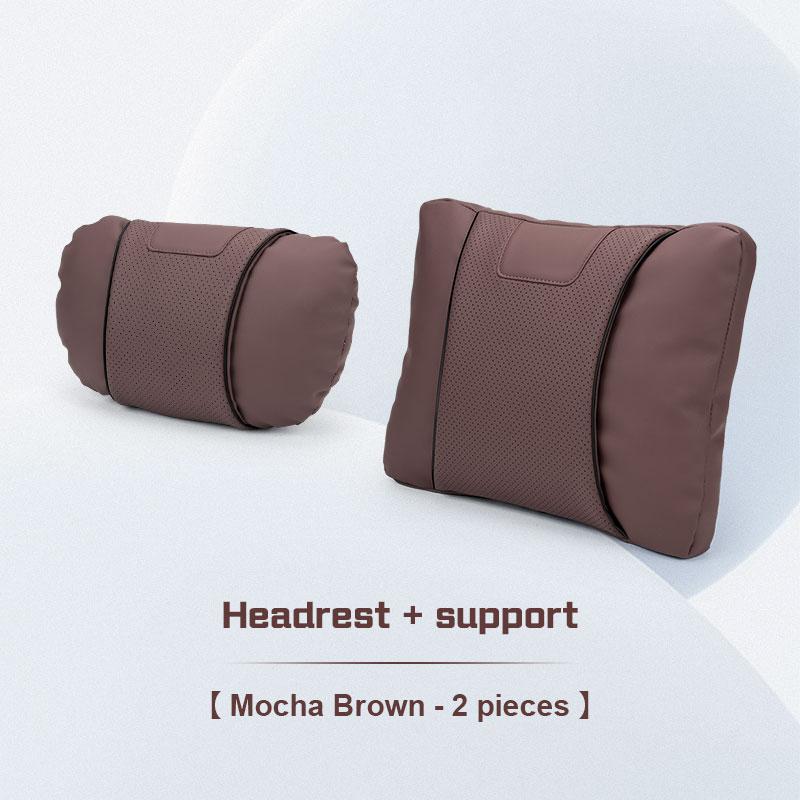 Car Neck Pillow Seat Headrest Lumbar Spine Protect For Hyundai I20 I30 Ix35 ix45 I40 KONA Encino Solaris Azera Accent Santa Fe